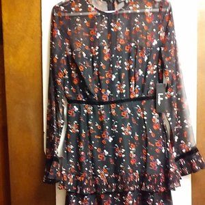 Lulu's "Floral To See" Mini-Dress NEW WITH TAG